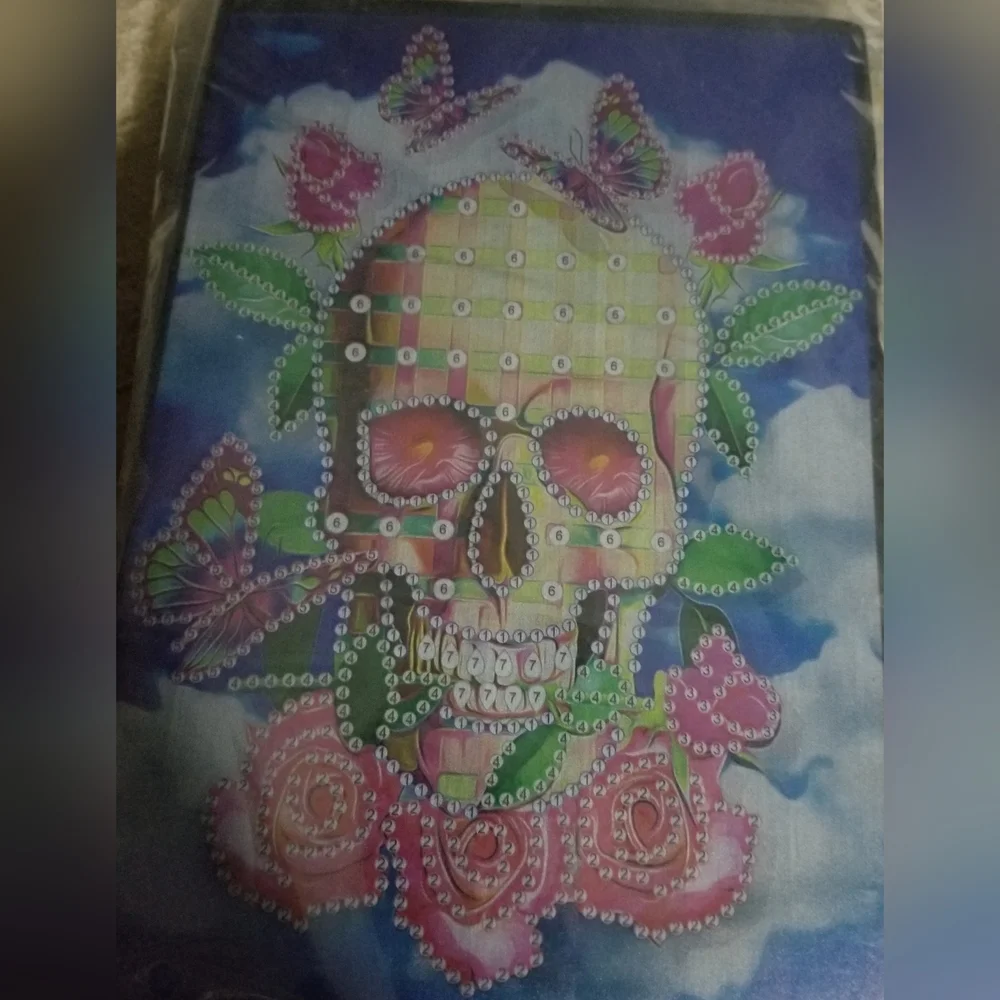 Skull & Butterflies Diamond Painting Journal/Notebook